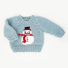 Load image into Gallery viewer, Frosty Snowman Surf Crew Neck Sweater Baby &amp; Toddler
