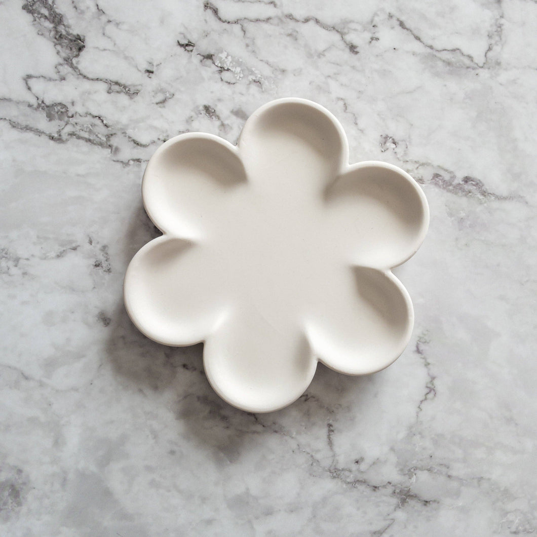 Flower Catchall Tray | Boho Floral Jewelry Dish