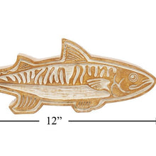 Load image into Gallery viewer, Truth North Carved Fish
