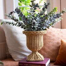 Load image into Gallery viewer, Small Fitrit Rattan Urn
