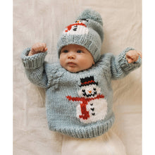 Load image into Gallery viewer, Frosty Snowman Surf Crew Neck Sweater Baby &amp; Toddler
