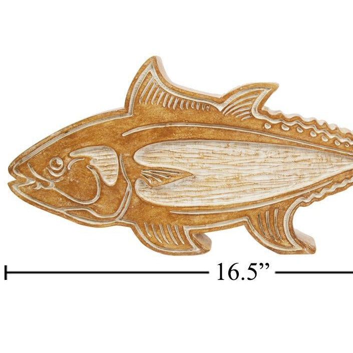 Truth North Carved Fish