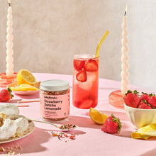 Load image into Gallery viewer, Strawberry Sencha Lemonade - Superfood Tea Blend
