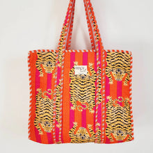 Load image into Gallery viewer, Quilted Weekend Tote
