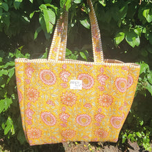Load image into Gallery viewer, Gingham Tote Assorted Colors
