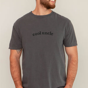 EMBROIDERED Tee Cool Uncle T Shirt Gifts for Uncle