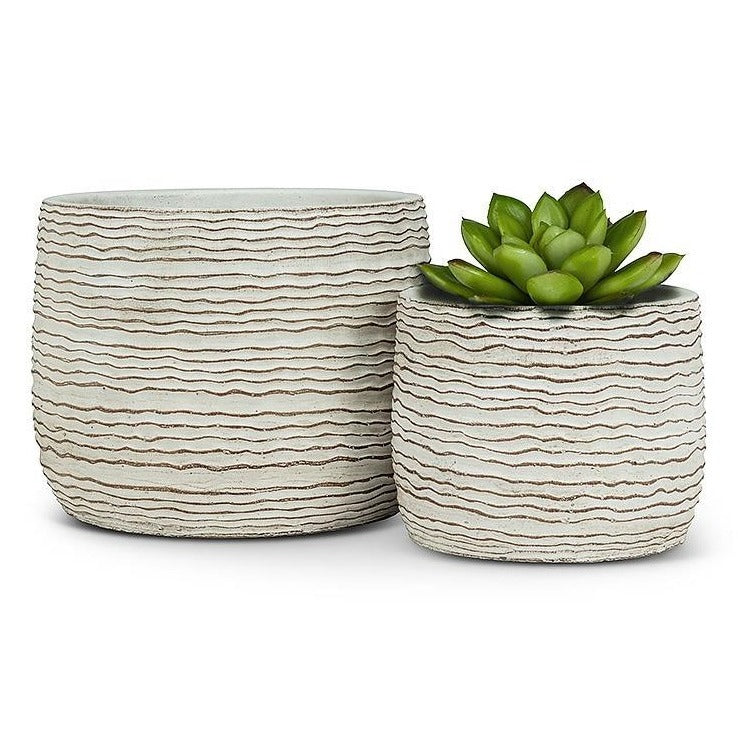 Ripple Planters Assorted Sizes