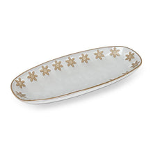 Load image into Gallery viewer, Snowflake Ball Mug &amp; Oval Platter
