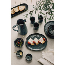 Load image into Gallery viewer, Riviera Teal  Blue Serving Plates
