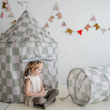 Load image into Gallery viewer, Recycled Fabric Play Tent Castle - Prints

