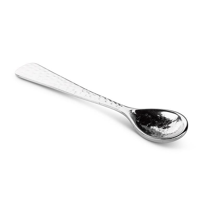Mini Hammered Silver Spoons (2 sizes)