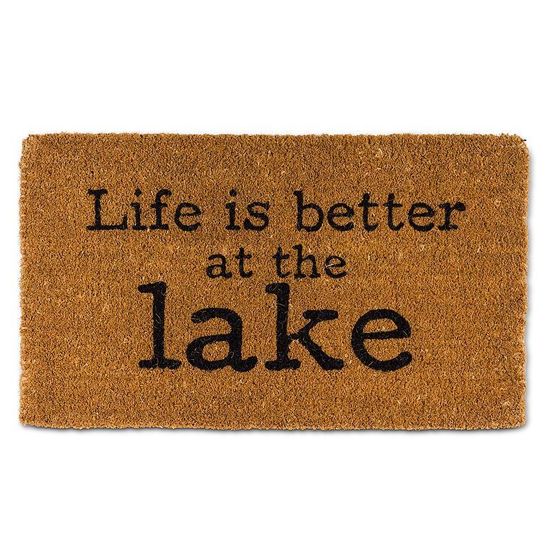 Life is Better at the Lake Mat