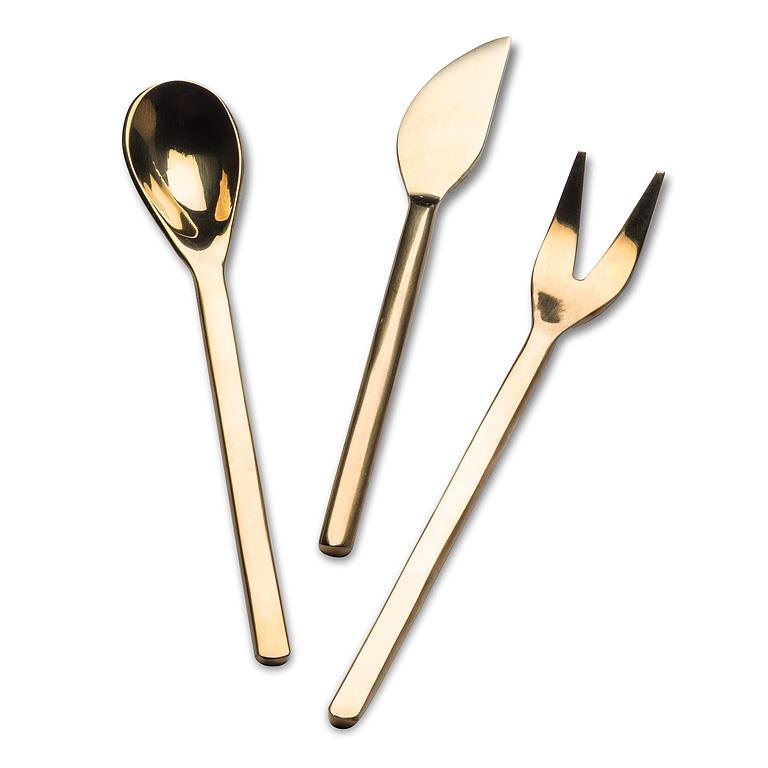 Modern Gold Serving Collection