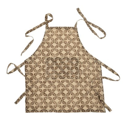 Mira Block Print Apron