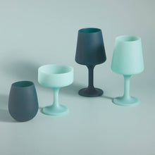 Load image into Gallery viewer, Mist + ink | swepp | silicone unbreakable wine glasses
