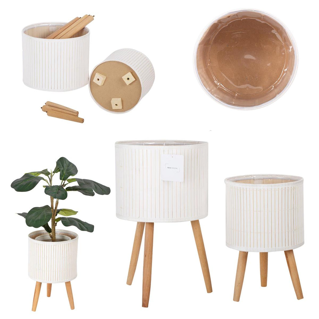 White Planter ( Set of 2)