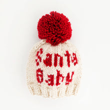 Load image into Gallery viewer, Santa Baby Hand Knit Beanie Hat Baby &amp; Kids
