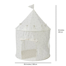 Load image into Gallery viewer, Recycled Fabric Play Tent Castle - Prints
