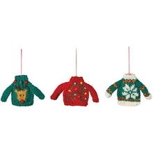 Load image into Gallery viewer, Knit Sweater Ornament
