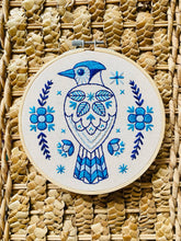 Load image into Gallery viewer, Blue Jay Complete Embroidery Kit
