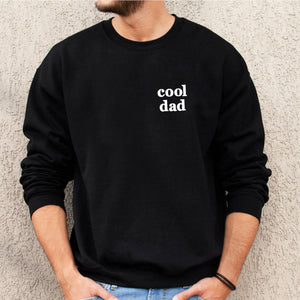 EMBROIDERED Sweatshirt Cool Dad Fathers Day Gifts for Dad: Sports Grey / 2XL