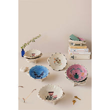 Load image into Gallery viewer, Catbloom Footed Bowl
