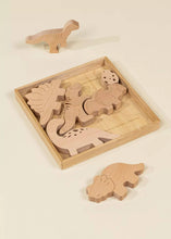 Load image into Gallery viewer, Wooden Balance Puzzle - Dino (7 pcs)
