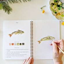 Load image into Gallery viewer, Camping Watercolor Workbook is
