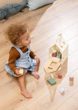 Load image into Gallery viewer, Wooden Shapes Sorting House
