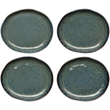 Load image into Gallery viewer, Riviera Teal  Blue  Appie Plates S/4
