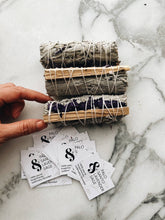 Load image into Gallery viewer, Forest-friendly Palo santo, Lavender and White Sage smudge
