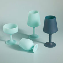 Load image into Gallery viewer, Mist + ink | swepp | silicone unbreakable wine glasses
