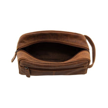 Load image into Gallery viewer, Leather Banff Toiletry Bag TB796
