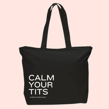 Load image into Gallery viewer, Calm Your Tits Tote Bag
