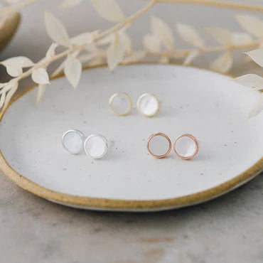 Alluring Mother of Pearl Studs
