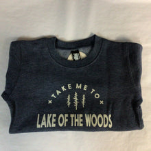 Load image into Gallery viewer, Take Me to Lake of the Woods Crewneck Todder
