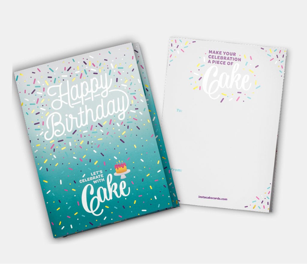 Insta Cake Card Collection