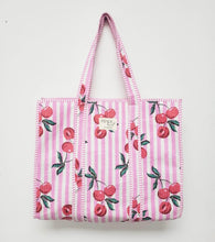 Load image into Gallery viewer, Quilted Weekend Tote

