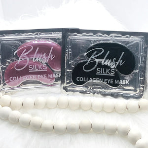 Blush Silk Collagen Eye Masks