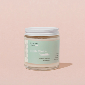 Fresh Mint + Vanilla Body Scrub - 4 oz