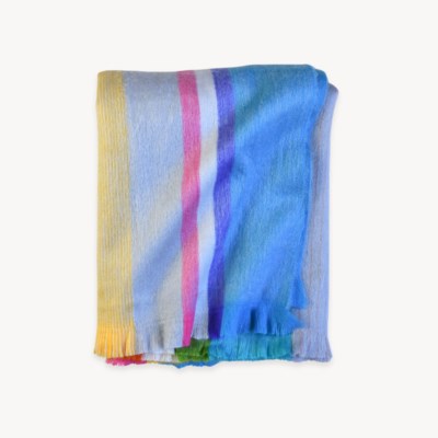 Large Throw Staycation Stripe