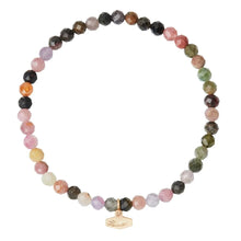 Load image into Gallery viewer, Mini Faceted Stone Stacking Bracelet

