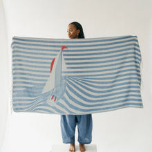 Load image into Gallery viewer, Sailboat Towel
