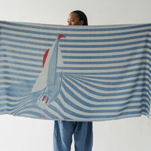 Load image into Gallery viewer, Sailboat Towel
