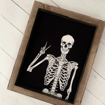 Skeleton Print