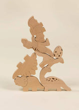 Load image into Gallery viewer, Wooden Balance Puzzle - Dino (7 pcs)

