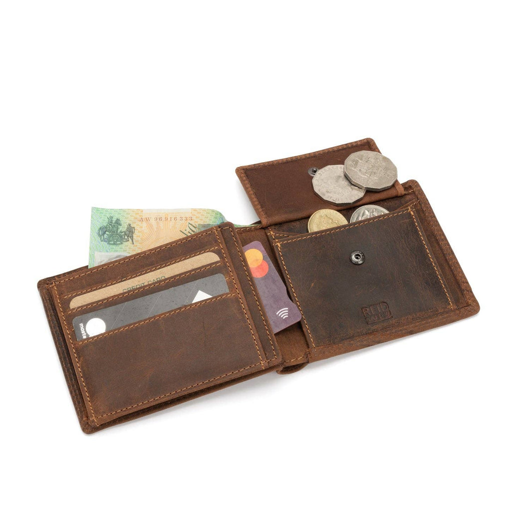 Leather Men Wallet Hart- GW2427