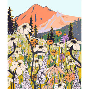 Mountain Wildflowers Art