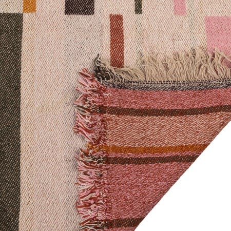 Woven Jacquard Reversible Throw