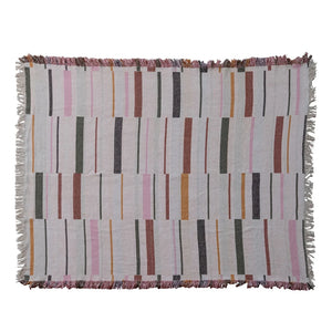 Woven Jacquard Reversible Throw